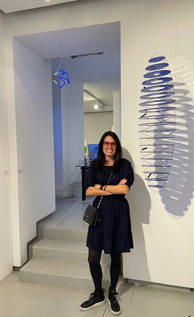 Dynamique du bleu — 2021 · Galerie Denise René, Paris