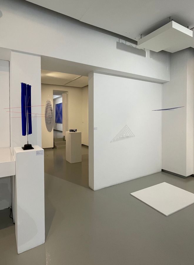 Dynamique du bleu — 2021 · Galerie Denise René, Paris